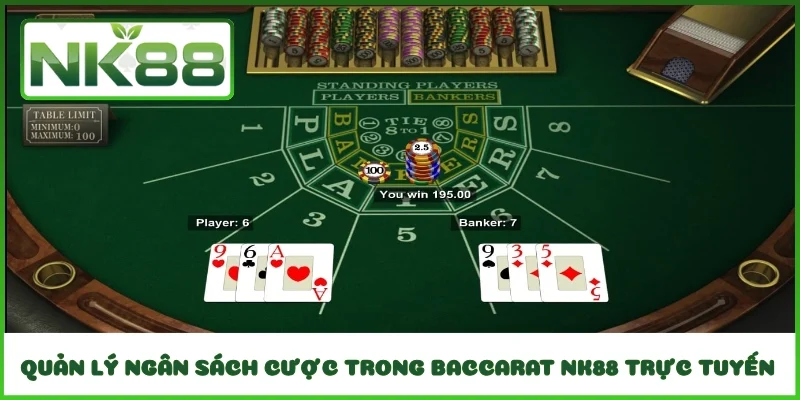 Quản lý ngân sách cược trong Baccarat NK88 trực tuyến 